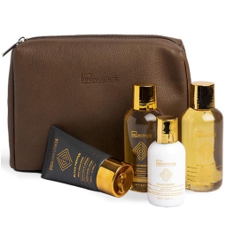 SET DA BAGNO 4PZ UOMO CON TROUSSE