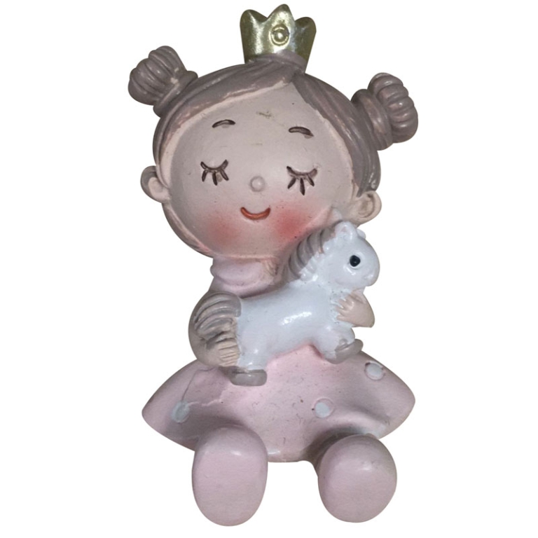 MAGNETE 12PZ PRINCIPESSA UNICORNO 3,5X1,3X6