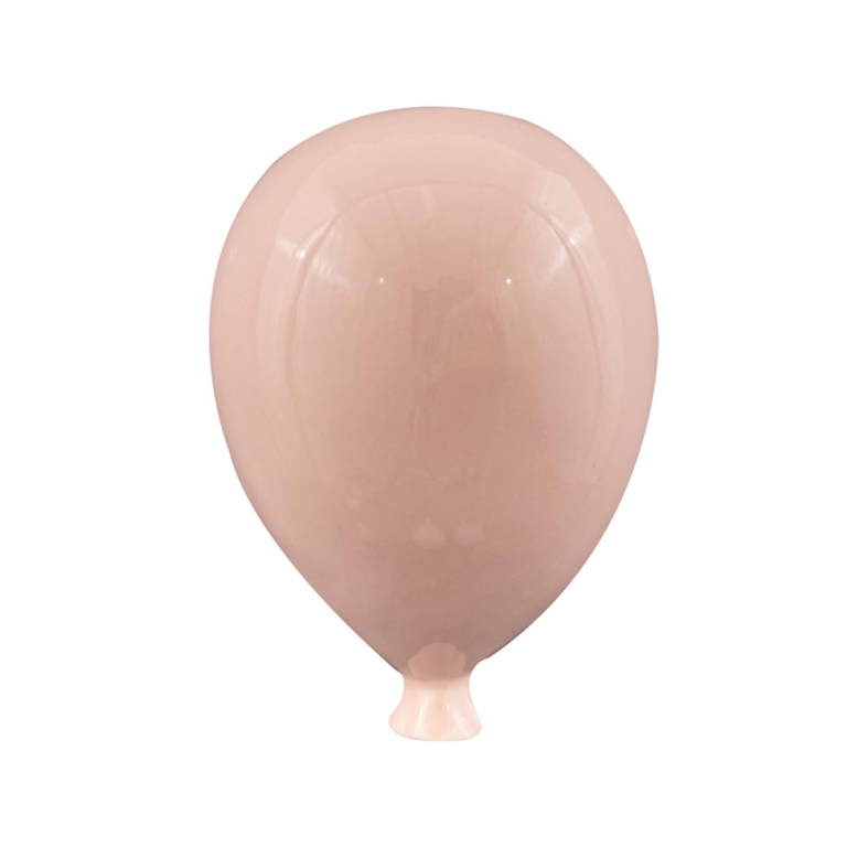 PALLONCINO DA MURO 15X11H9CM ROSA