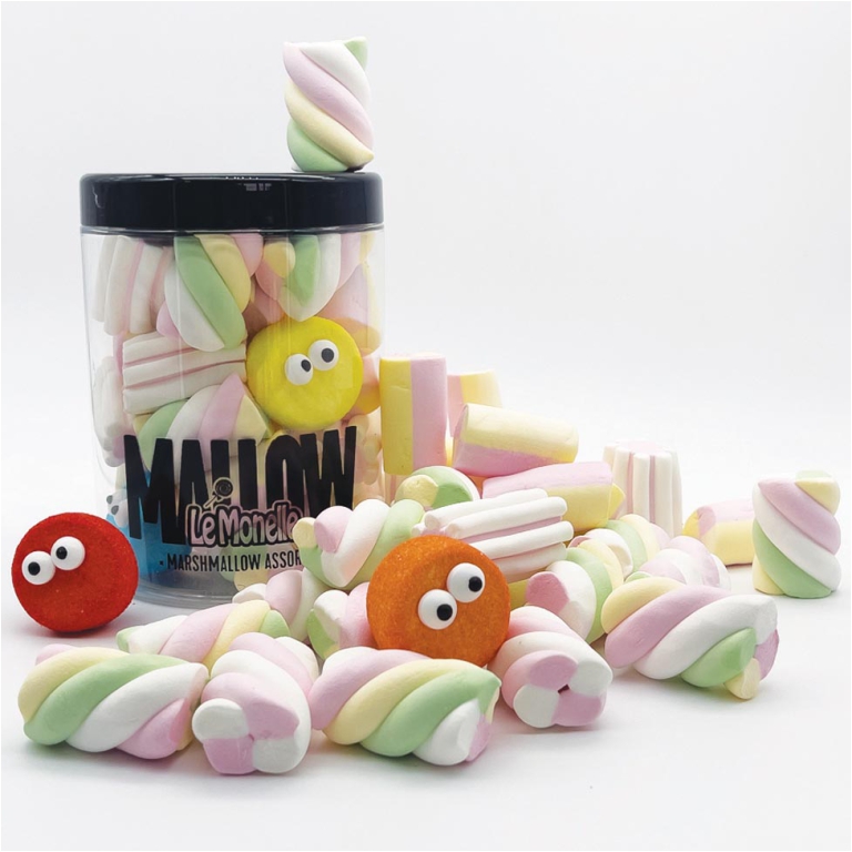 BARATTOLO MIX MARSHMALLOW 175GR D10 H14CM