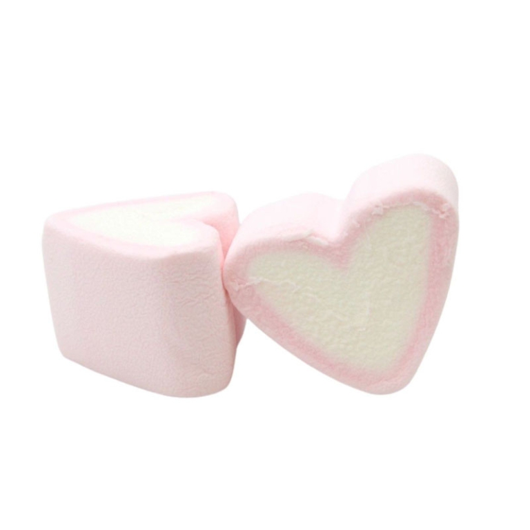 MARSHMALLOW BIANCO ROSA  CUORE 1000GR LE MONELLE 5