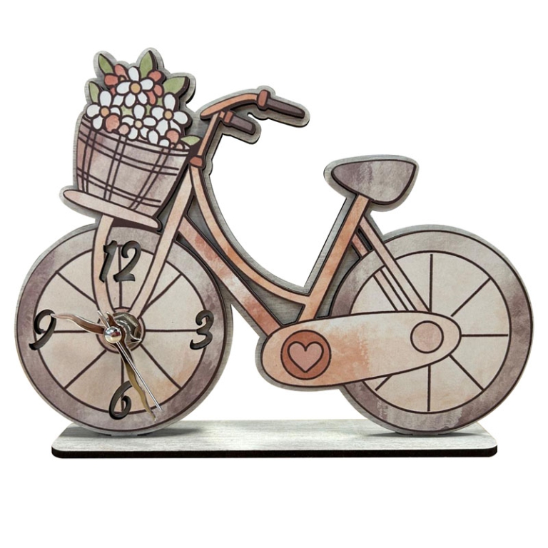 BICICLETTA LEGNO 19X15CM