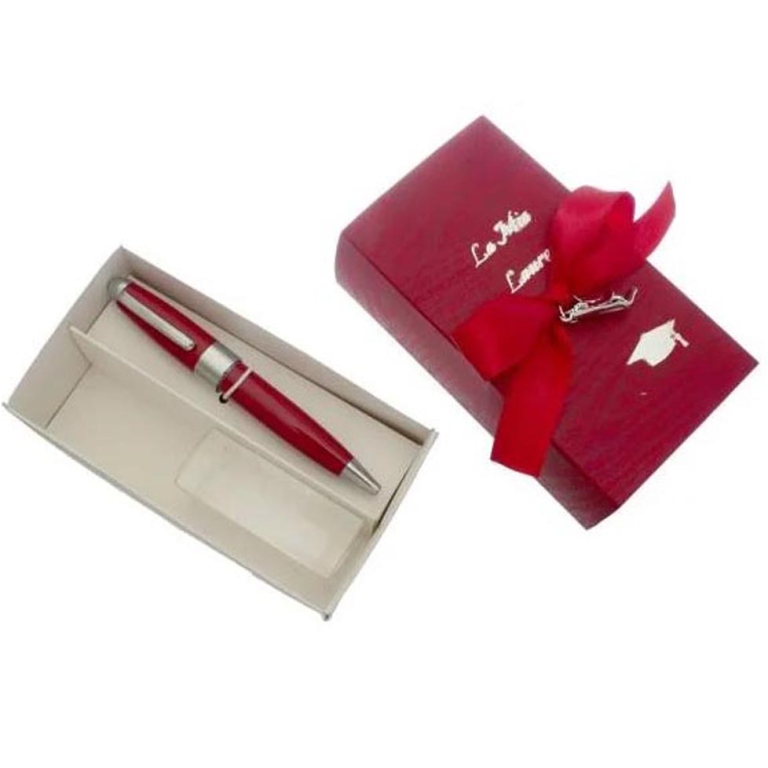 PENNA ROSSA LAUREA L12CM GIFTBOX 2