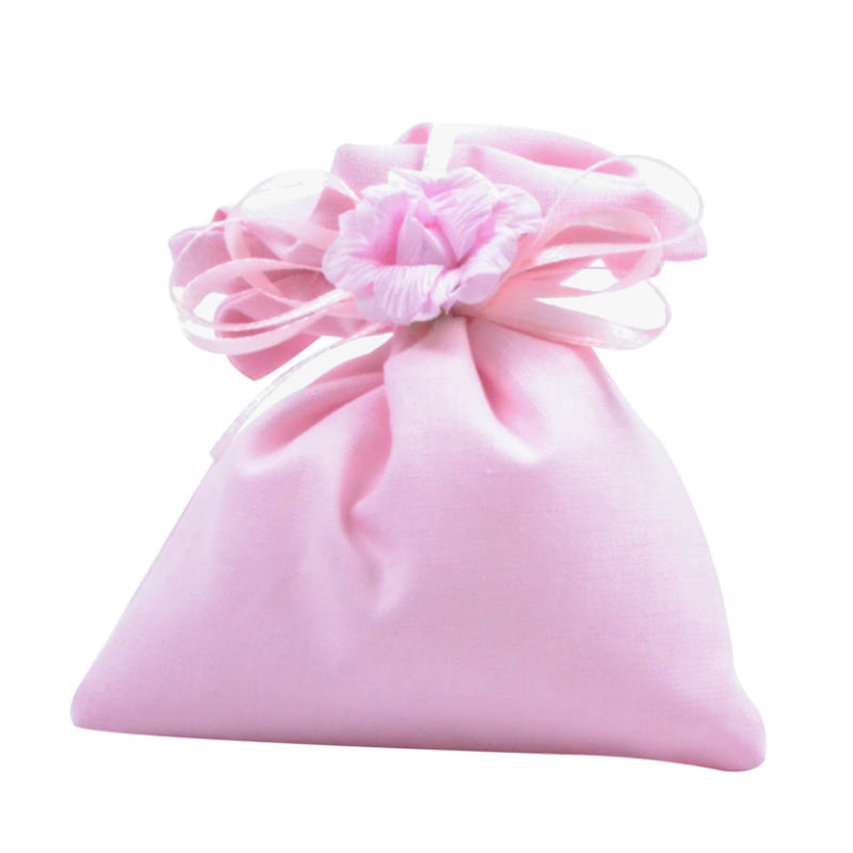 SACCHETTO PARMA 10PZ     10X13CM ROSA