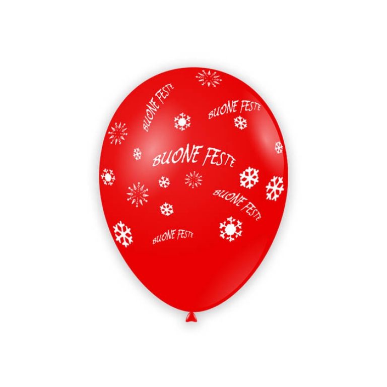 PALLONCINI BUONE FESTE   100PZ