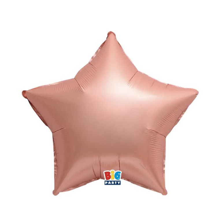 PALLONCINO MYLAR 46CM STELLA ROSE GOLD SATIN