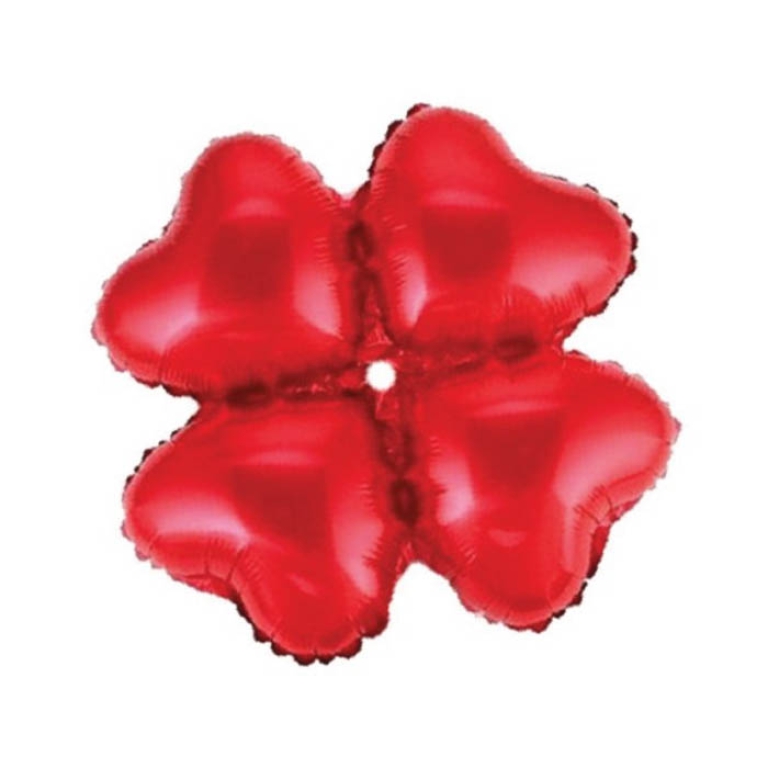 PALLONCINI MYLAR 10CM 5PZ CUORE ROSSO