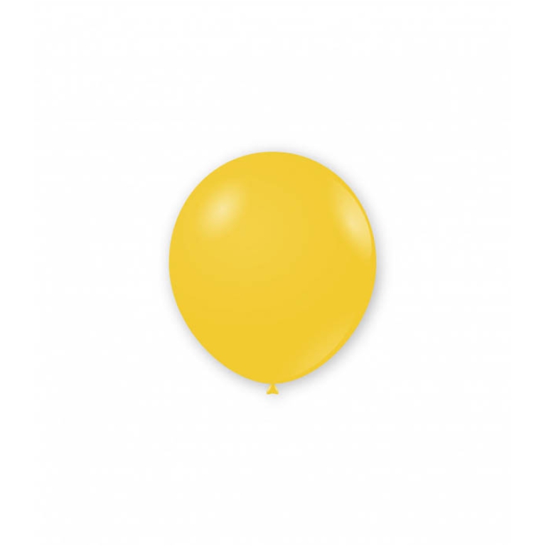 PALLONCINI PASTELLO 100PZ 13CM GIALLO BIO