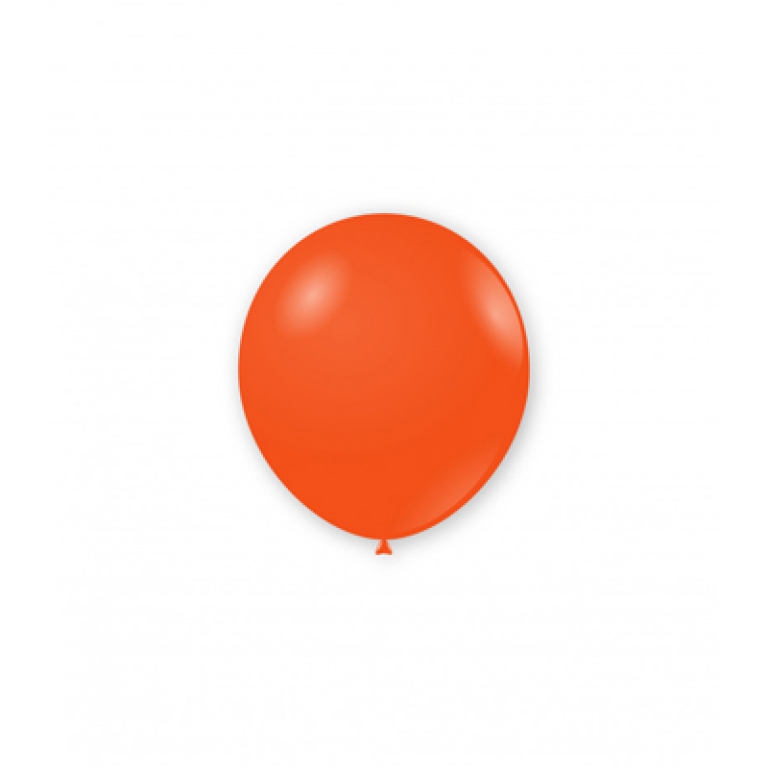 PALLONCINI PASTELLO 100PZ 13CM ARANCIO BIO