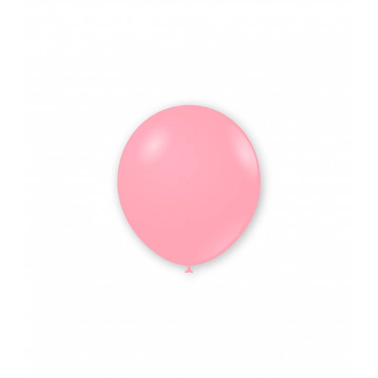 PALLONCINI PASTELLO 100PZ 13CM ROSA BIO