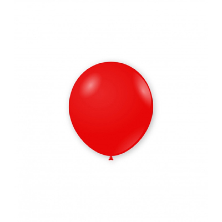 PALLONCINI PASTELLO 100PZ13CM ROSSO SCURO BIO