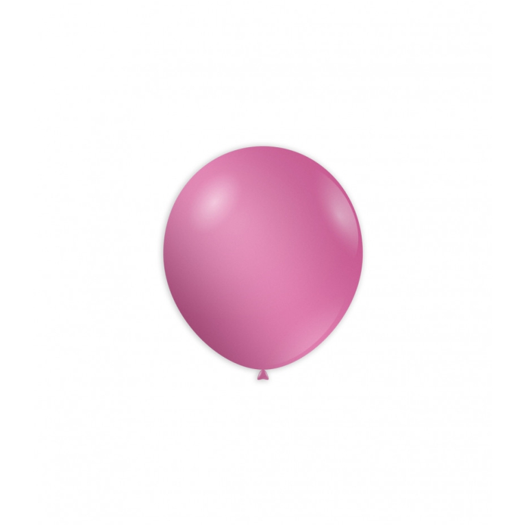 PALLONCINI METALIZZATI 100PZ 13CM ROSA BIO