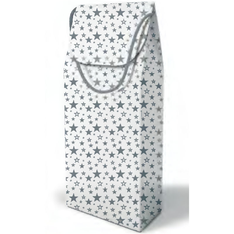 SHOPPER BOTTIGLIA 11X35X9CM WINE STELLE