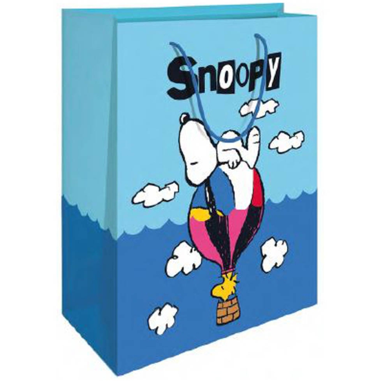 SHOPPER 26X32X12CM SNOOPY MONGOLFIERA