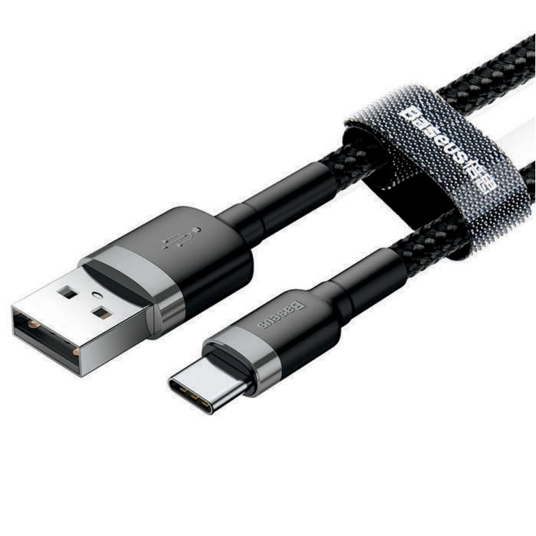 CAVO USB/TYPEC 2M NERO 2A 2