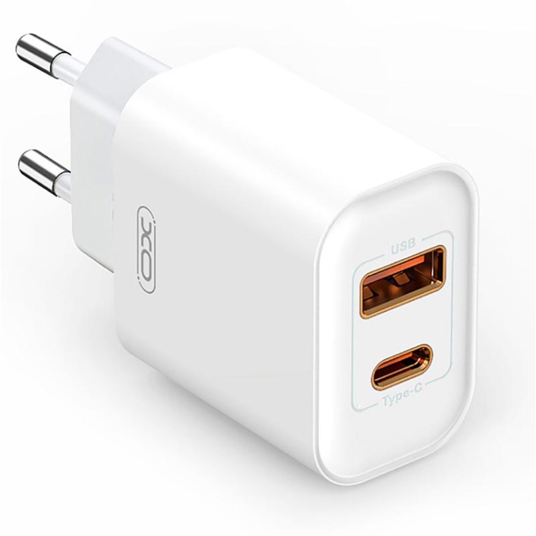 CARICATORE USB/USB-C BIANCO