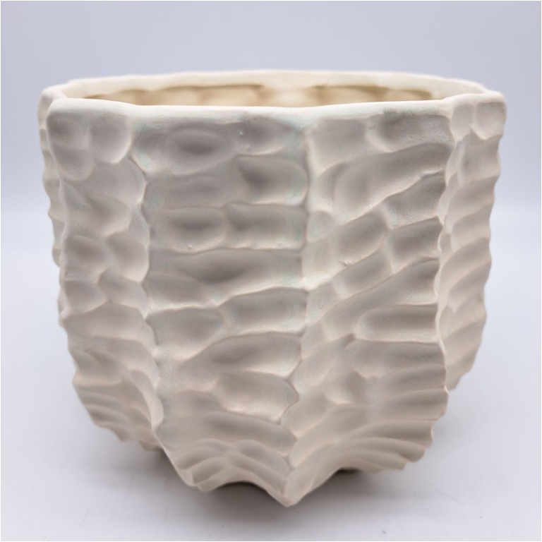 VASO CASPÒ D18H15,2CM    BIANCO