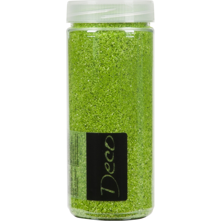 SABBIA 0,5MM VERDE       BARATTOLO 750GR