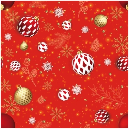 CARTA REGALO 70X100CM 10 FOGLI XMAS DIS.117