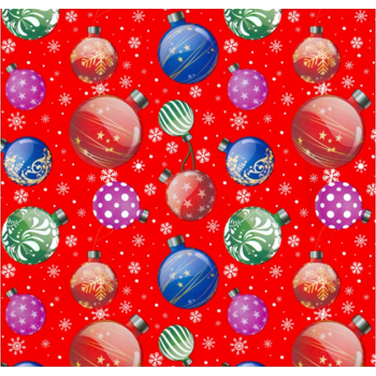 CARTA REGALO 100X140CM 10 FOGLI NATALE DIS.119