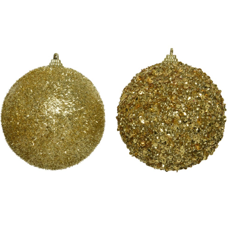 SFERA D120MM GLITTER ORO