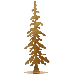 DECORO ALBERO DI NATALE  H118CM COLOR ORO ANTICO