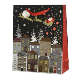 SHOPPER 12X30X42CM       PAESAGGIO NOTTURNO