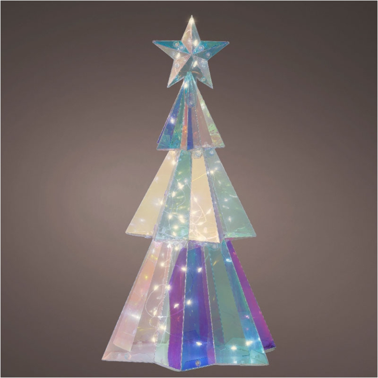 DECORO ALBERO MICROLED 3D H37CM