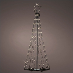 ALBERO METALLO LED H150CM D60CM MULTICOLOR