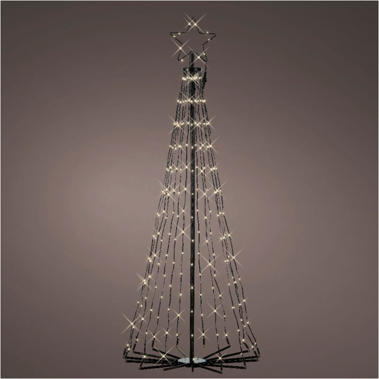 ALBERO METALLO LED H150CM D60CM MULTICOLOR