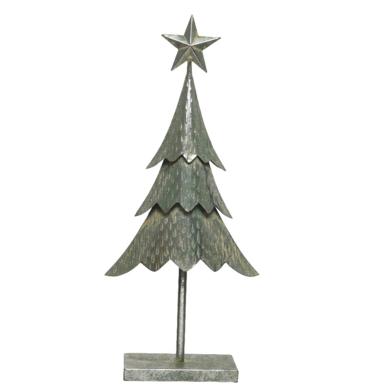 ALBERO H78CM METALLO VERDE