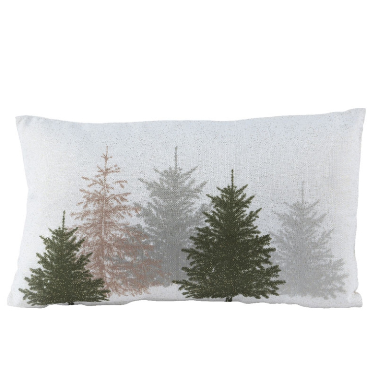 CUSCINO 50X30CM BIANCO   FORESTA