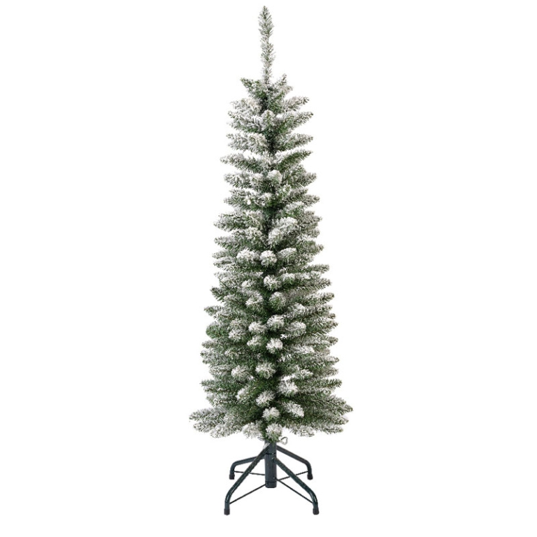 ALBERO PINO PENCIL H120CM D41CM INNEVATO