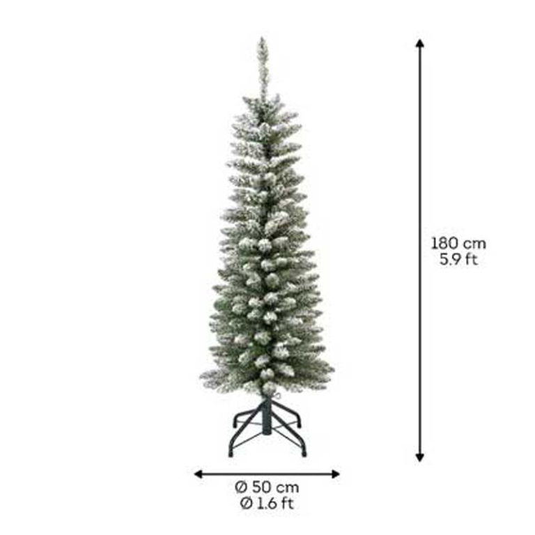 ALBERO PINO PENCIL H180CM D50CM INNEVATO 3