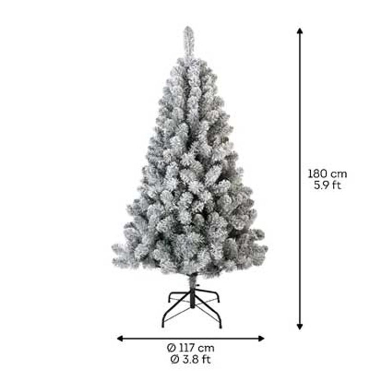 ALBERO PINO IMPERIALE    H180CM INNEVATO 3