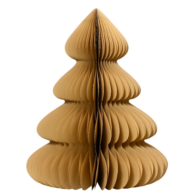 ALBERO IN CARTA D48H60CM SABBIA