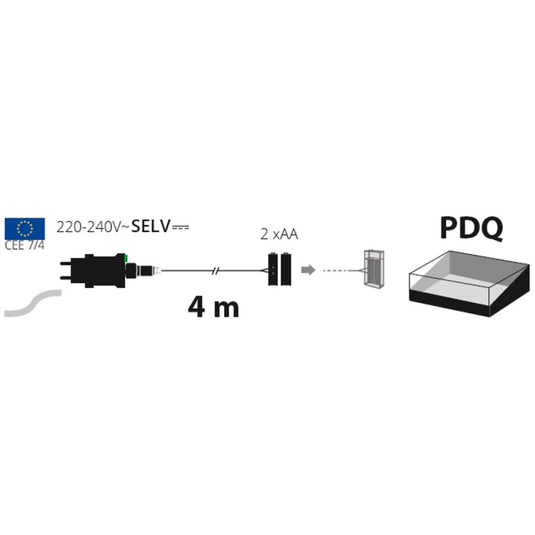 TRASFORMATORE OPZIONALE  BATTERY ELIMINATOR 2XAA 2