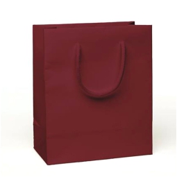 SHOPPER CARTA 24X35X24CM LUX ROSSO