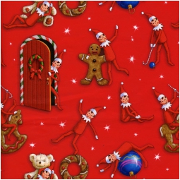 CARTA REGALO 100X140CM 10 FOGLI NATALE DIS.443E