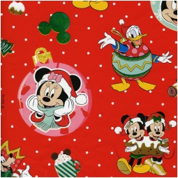 CARTA REGALO 70X100CM 10 FOGLI DIS.667E WAL DISNEY