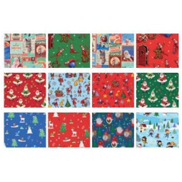 ROTOLO CARTA REGALO 70CMX2MT RASO BIMBI NATALE