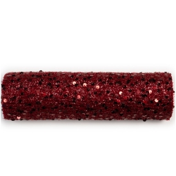 RUNNER 25CMX3M SAGITTARIO BORDEAUX EFFETTO GLITTER