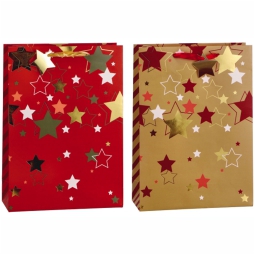 SHOPPER 30X42X12CM CARTA STELLE