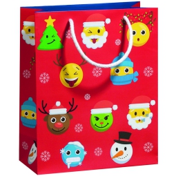 SHOPPER 17X9,2H22,5CM    FUNNY XMAS ICON