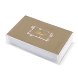 Compra 100 cartoncini pieghevoli bianchi 16,5 x 11,5 cm (scatola di cartone  246 g/mq) all'ingrosso