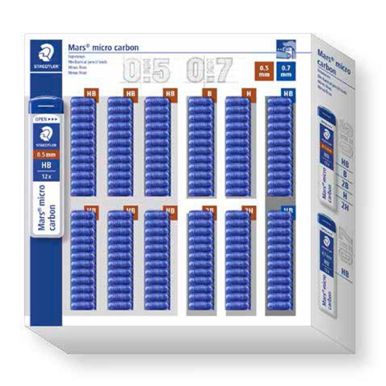 MINE PER PORTAMINE 0,5/0,7MM 144CF EXPO STAEDTLER