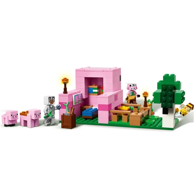 LEGO MINECRAFT LA CASA   DEL MAIALINO 3