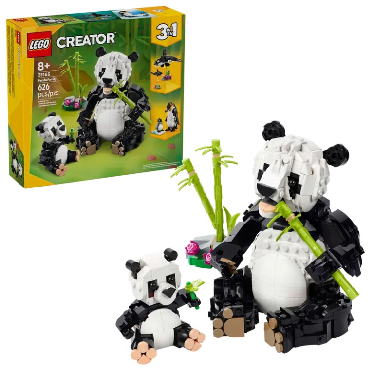 LEGO CREATOR FAMIGLIE DI ANIMALI PANDA