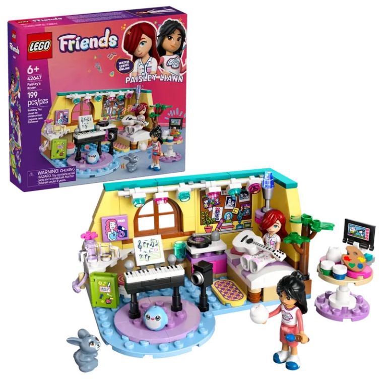 LEGO FRIENDS LA CAMERETTA DI PAISLAY