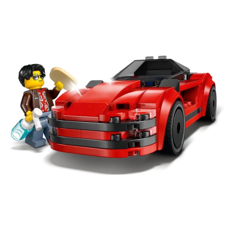 LEGO CITY AUTO FUORISTRADA SPORTIVA ROSSA 5